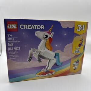 LEGO 31140 Creator 3 in 1 Magical Unicorn (145 pcs) New Sealed